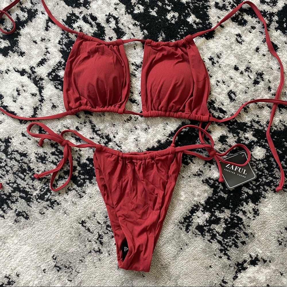 Red Bikini Set